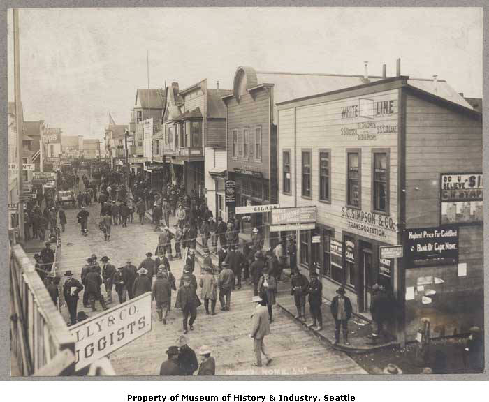 Front Street Nome 1900s
