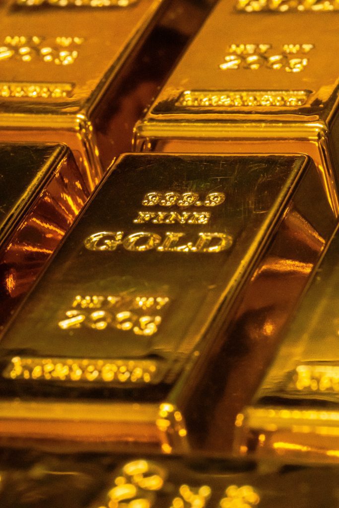 Gold Bricks pure gold bars