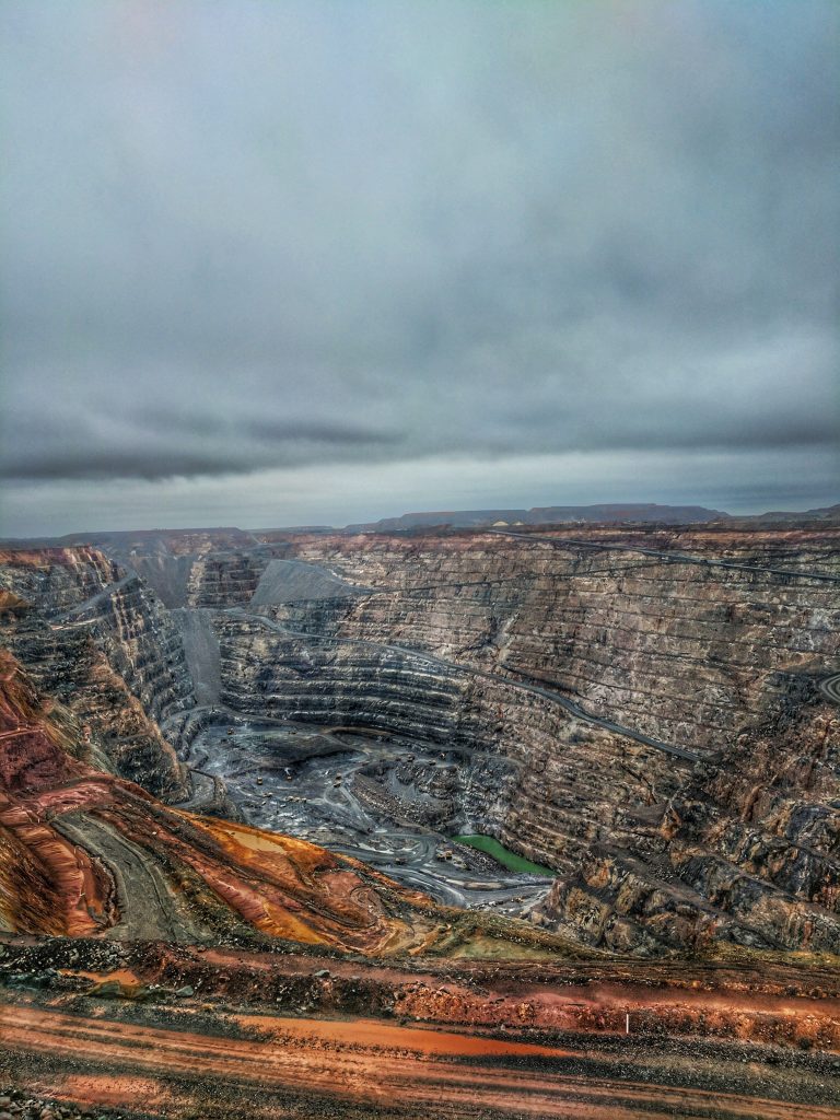 large gold mine