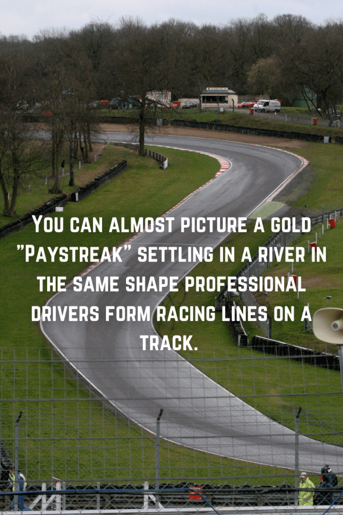 gold paystreak racing line