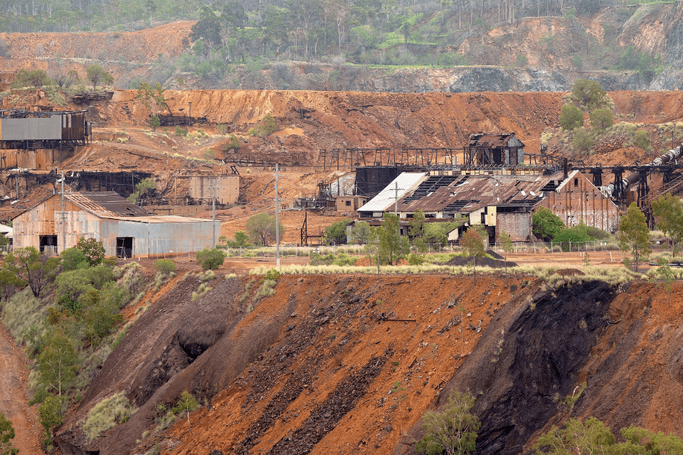 abandoned mining town