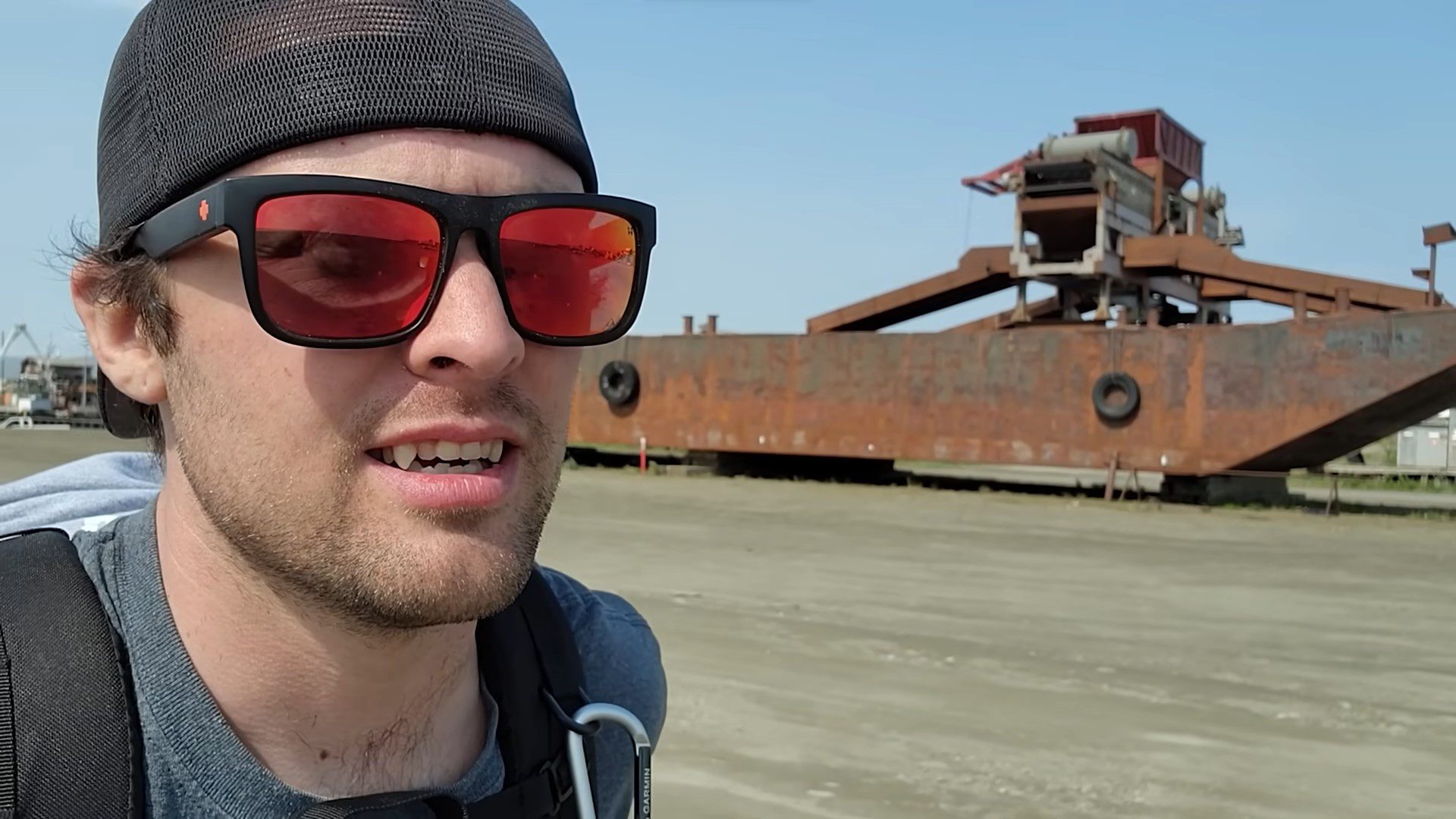 Pioneer Pauly spends the night on Shawn Pomrenke's MegaDredge