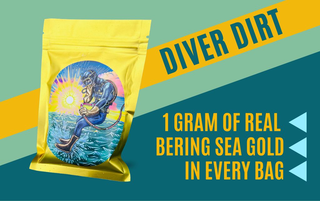 Real Gold Pay Dirt from Bering Sea Gold