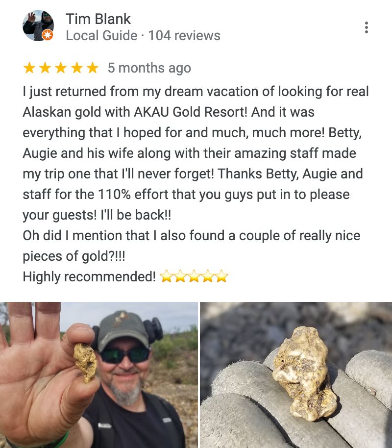 AKAU Alaska Gold & Resort Review
