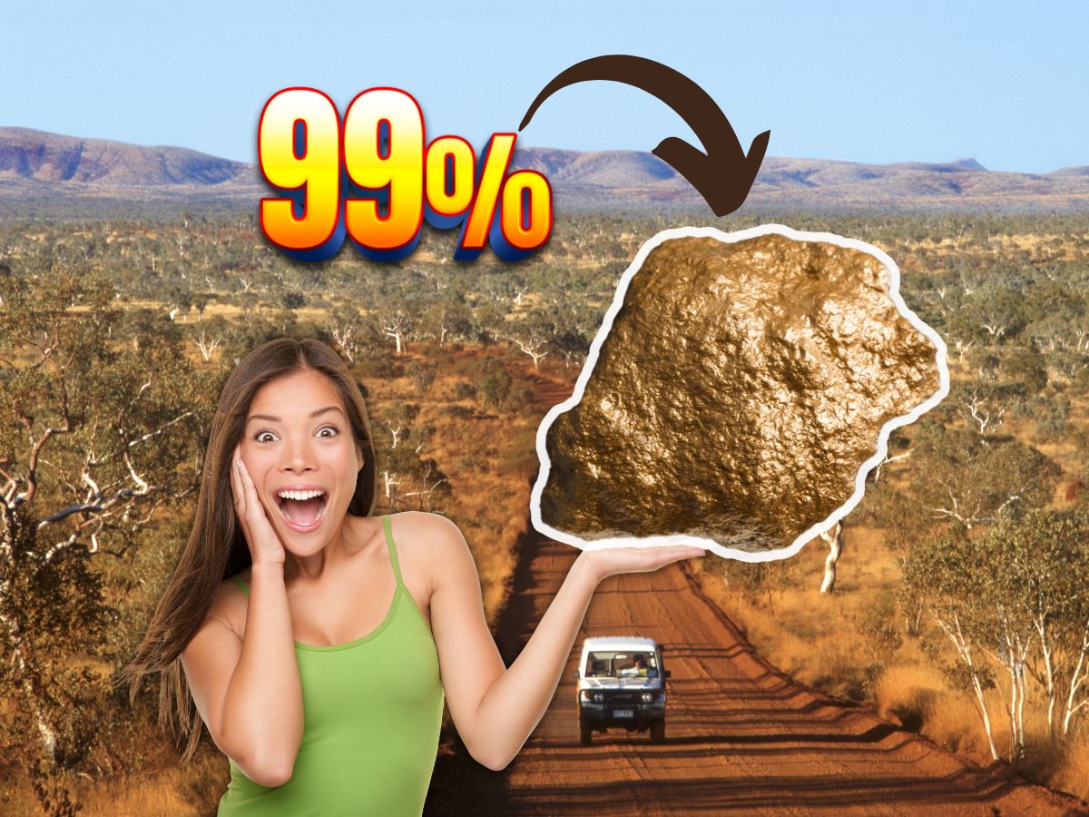 Where is the purest gold in the world found
