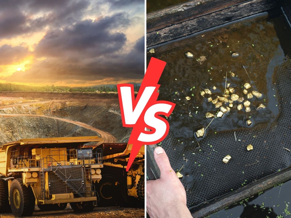 Lode vs. Placer vs. Alluvial Gold